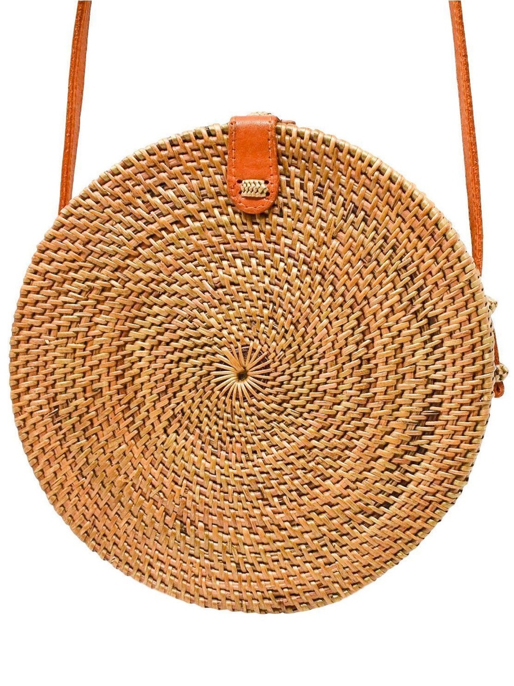 Camilla Rattan Crossbody Bag